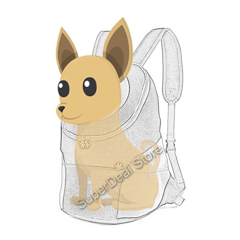 mochila bolsa de transportes para mascotas